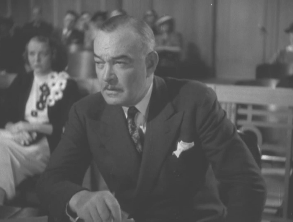 The Case of the Black Cat court scene