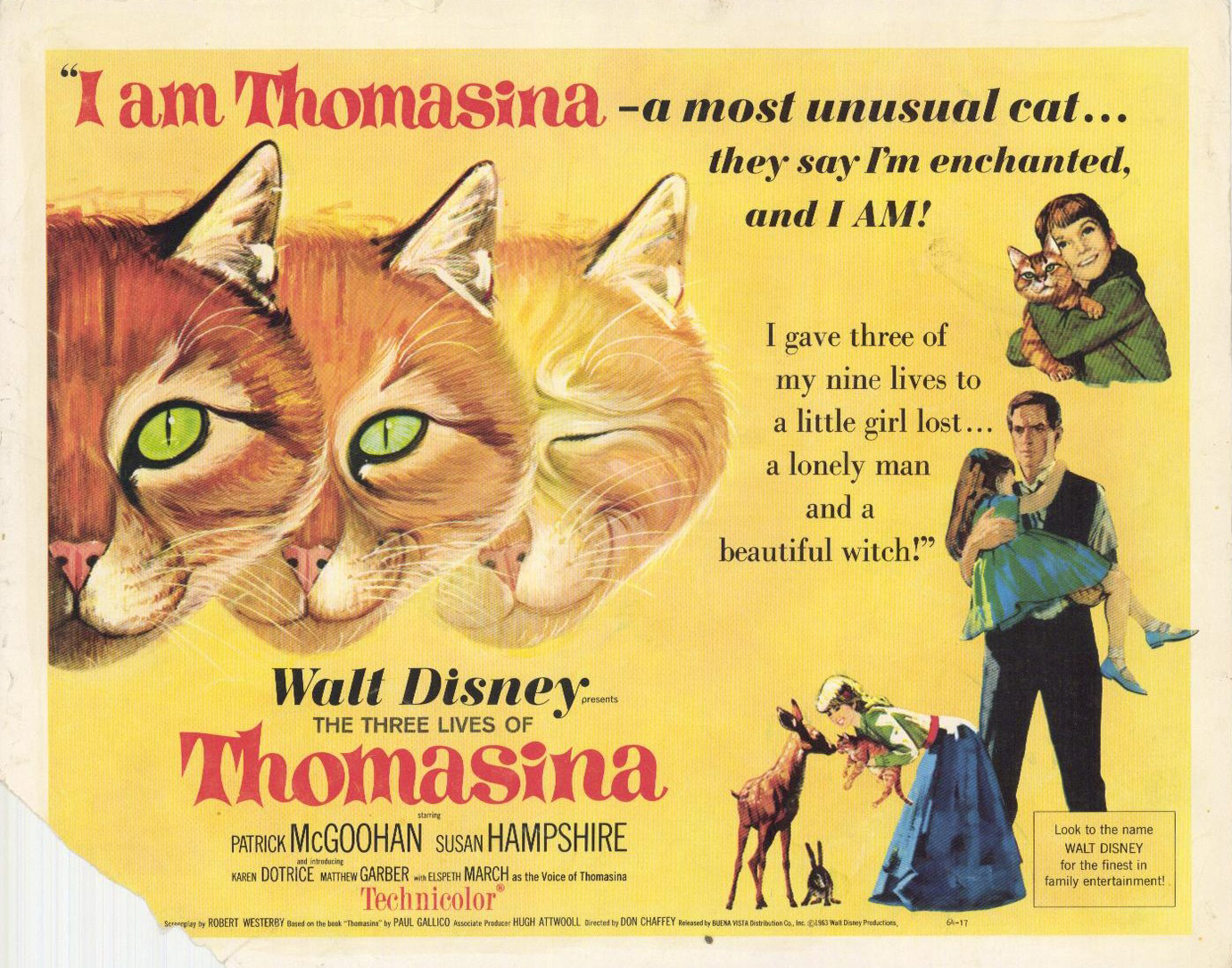 The Three Lives of Thomasina 1963