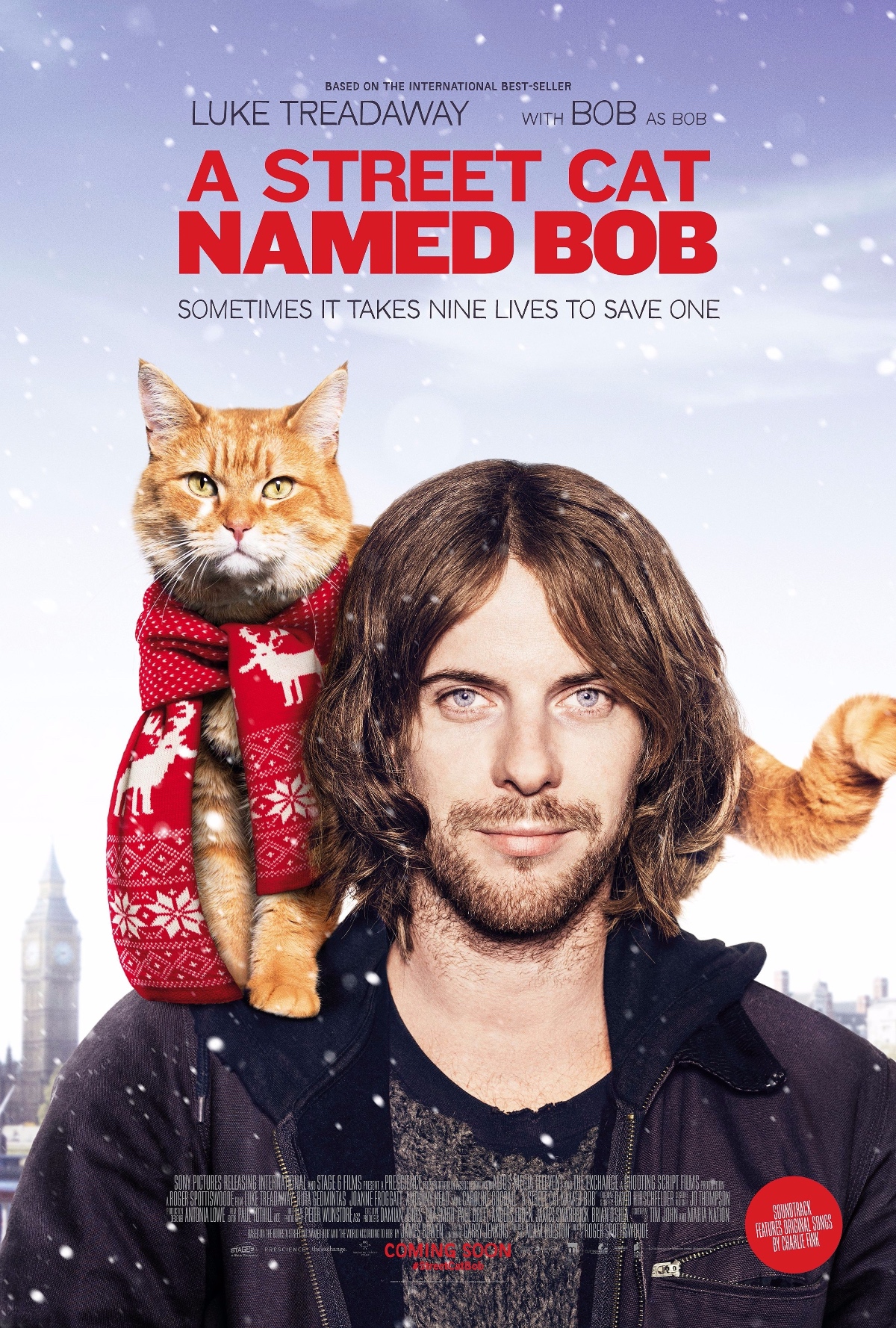 A Street Cat Named Bob poster