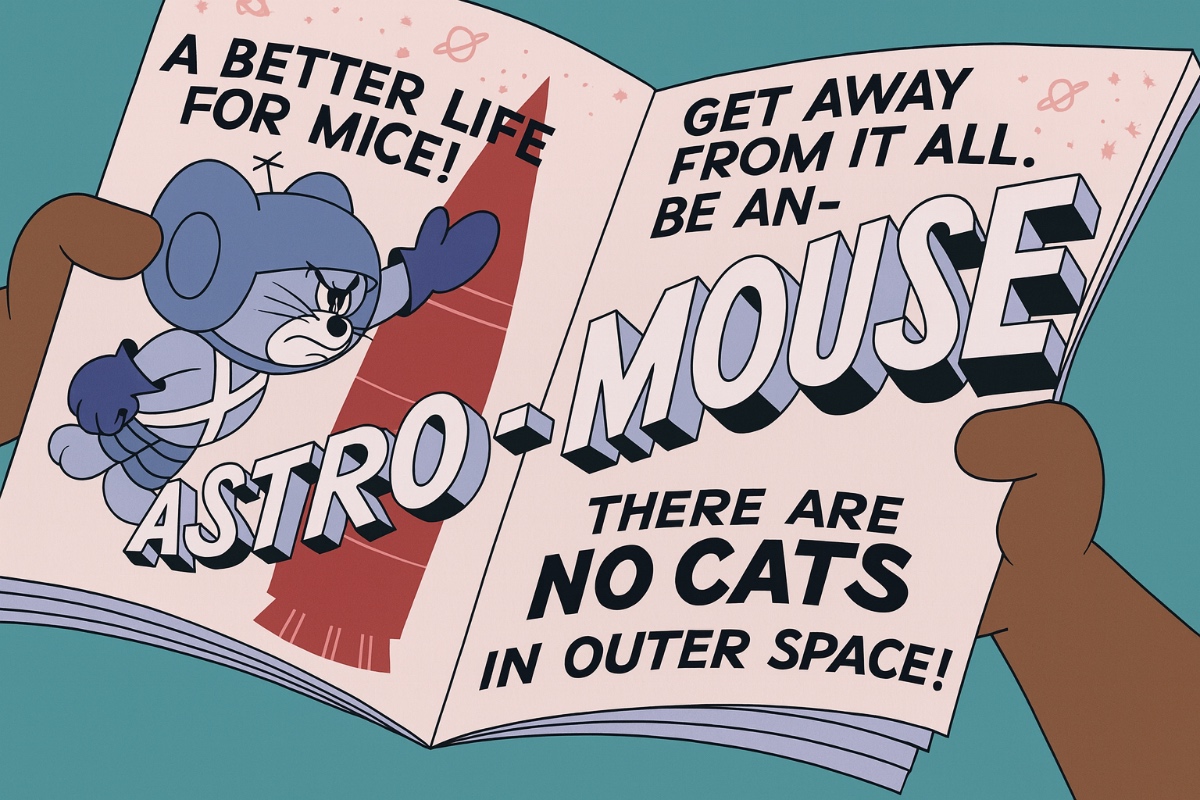 Mouse into Space