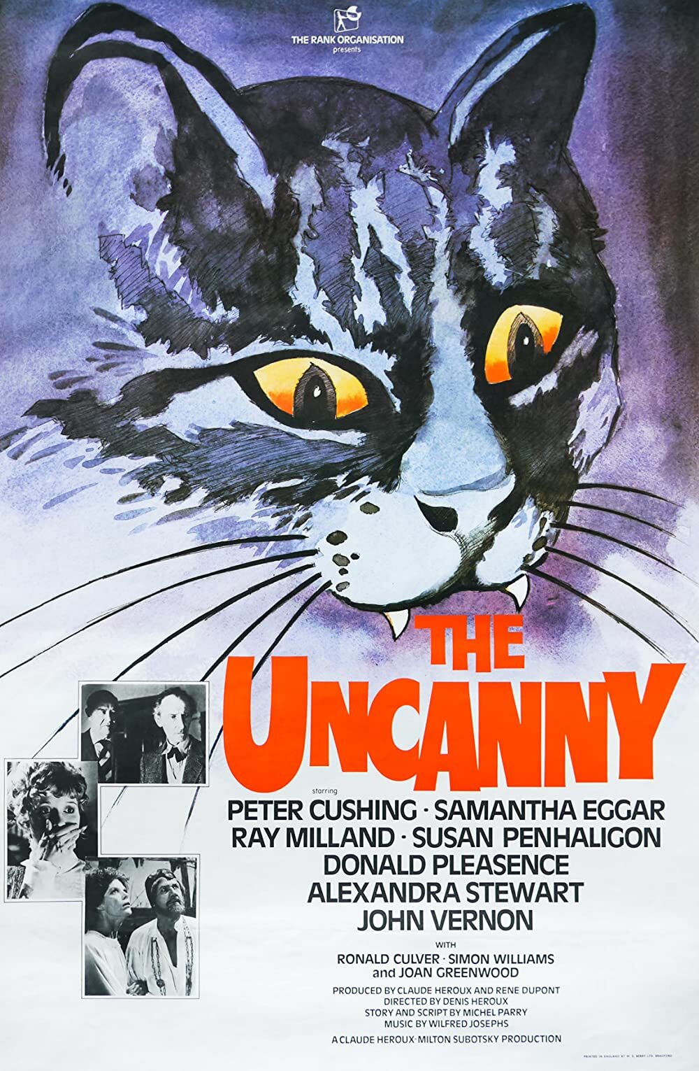 The Uncanny 1977 poster